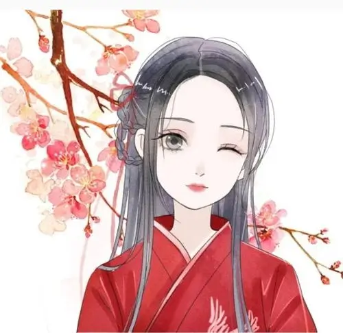 读者头像，图书馆书架前的剪影